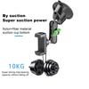Magnetic Phone Holder for Car 360-degree Adjustable Suction Cup Car Mount Vacuum Phone Stand for Windshield Dashboard