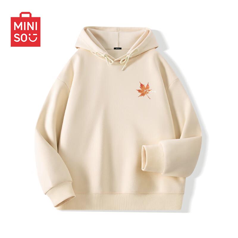 MINISO Men's Trendy Loose-Fit Hooded Sweatshirt