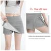Women's 2025 Summer A-line Side Slit Yoga Mini Skirt