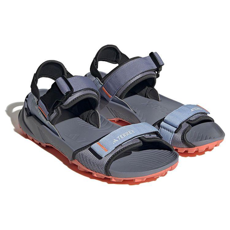 Adidas Sandály Hydroterra Protiskluzové Odolné Lehké Sportovní sandály Unisex sandály Šedé Fialové ID4271