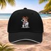 Jack Russell Terrier Cap Adjustable Lightweight Baseball Hat with JRT Design Unisex Machine Washable Pet Lovers Gift