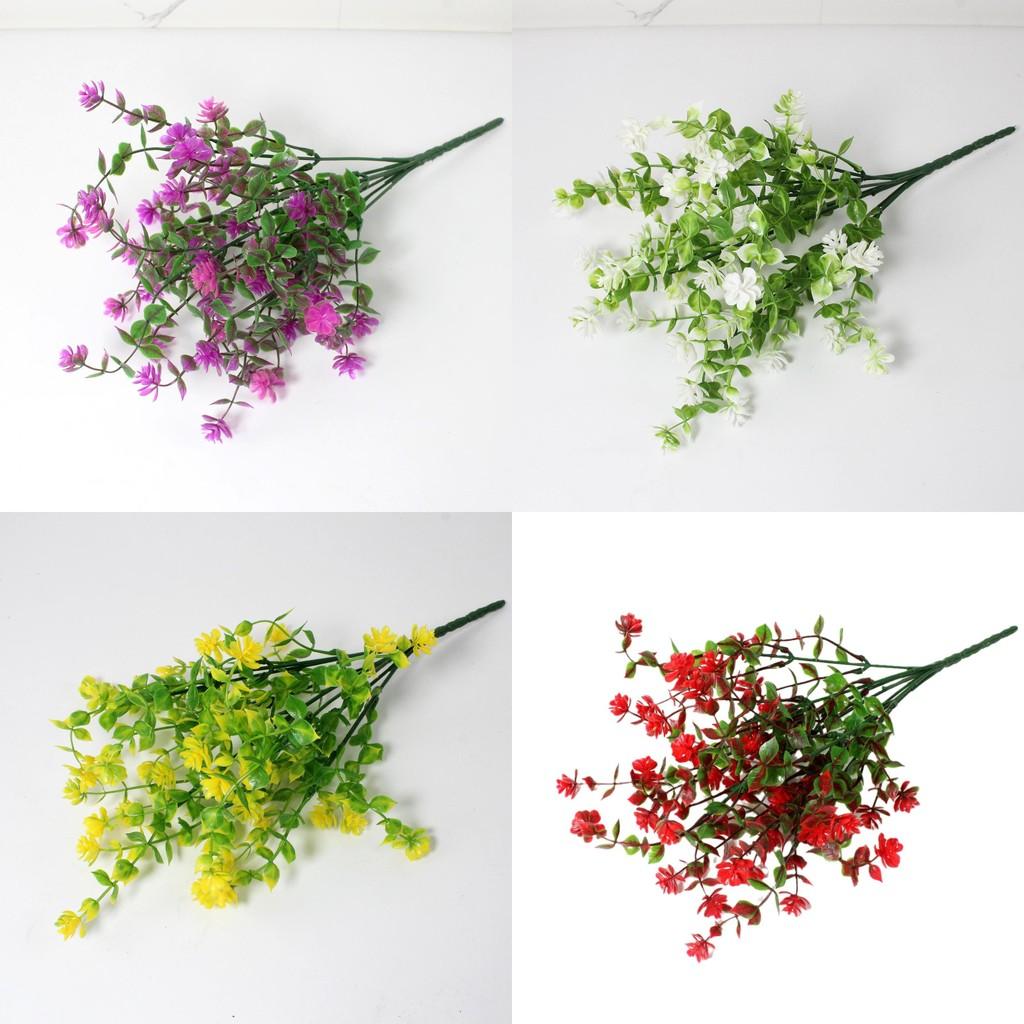 Robusta Artificial Eucalyptus Belt Faux Camellia Flowers Used For Outdoor Decor