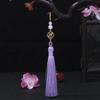 Traditional Plum Blossom Pearl Tassel Ornament for Clothing, Lanterns, Sachets, and Car Decor
