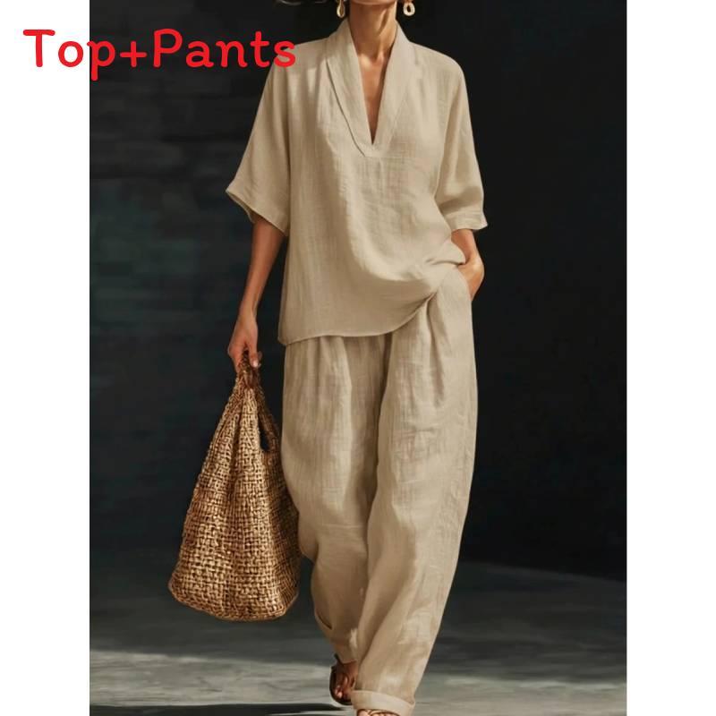 Streetwear Womens Two Piece Set With Polyester Fabric For Casual Spring Sports