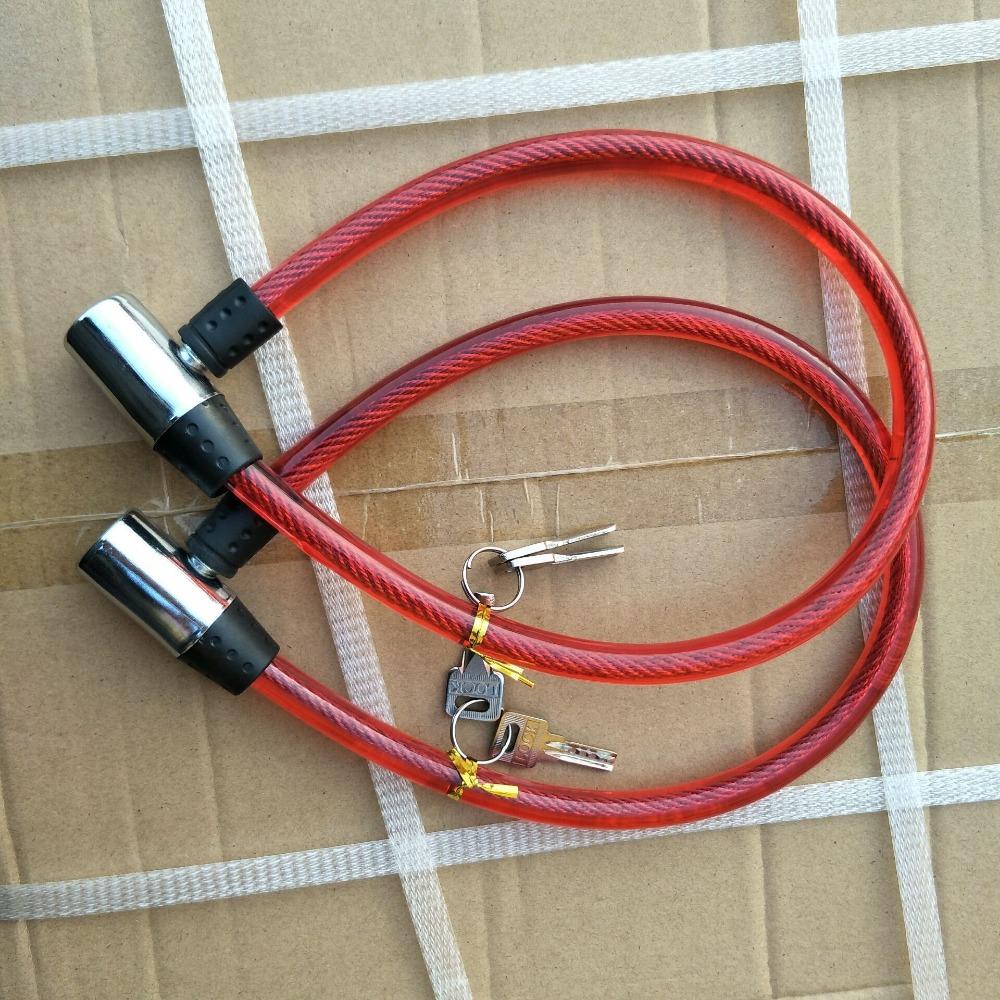 1 Pcs Bicycle Lock, Circular Wire Lock, Mountain Bike, Motorcycle Key, Anti-theft Lock, Ring Lock