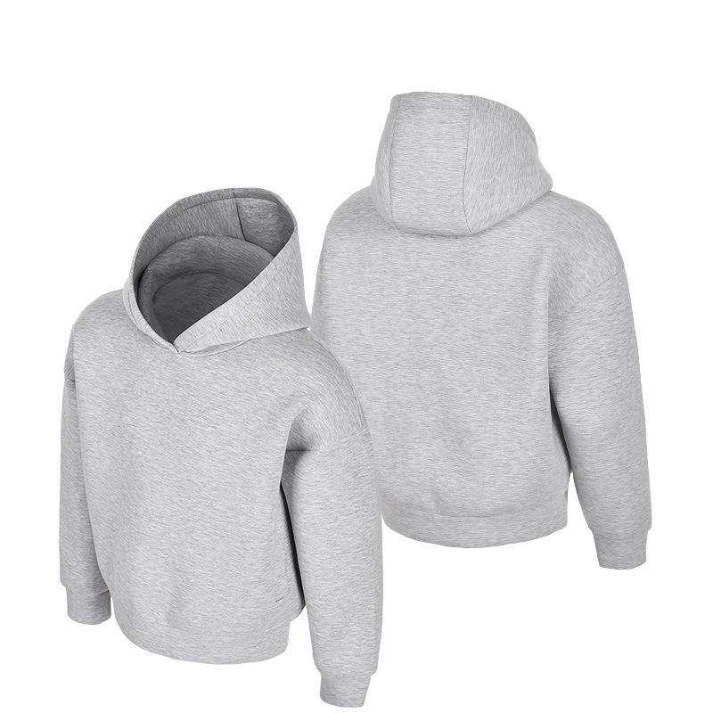 Genuine Tech-Feel Heavyweight 400G Anti-Wrinkle Hooded Sweatshirt for Men XL 80-90 kg