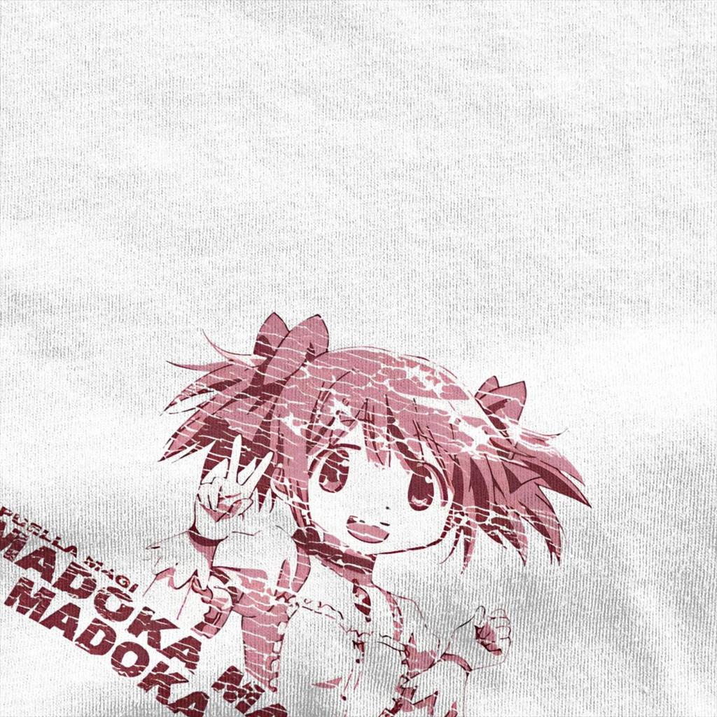 Madoka VINTAGE Madoka Magica Kızları Anime Ürünleri Tişört Erkek Kadın Yaratıcı %100 Pamuk Klasik Giysiler