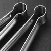 Kitchen Cooking Tongs Stainless Steel Kitchen Tweezer Tong with Precision Serrated Non-Slip Tips for Frying Plating