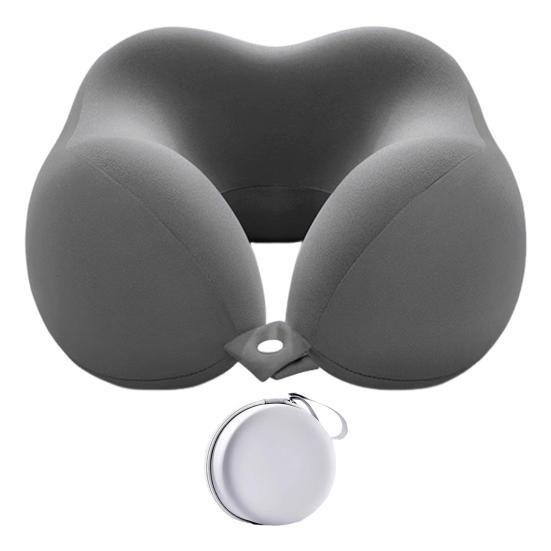 

Подушка для шеи в форме буквы U, подушка для шеи с эффектом памяти, дорожная подушка для шеи с медленным отскоком, поддерживающая шею, с ящиком для хранения для автомобилей, полетов, домашнего офиса