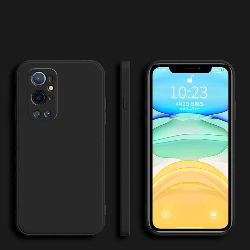Luxury Square Soft Silicone Case On For OnePlus One Plus 11 10 9 9R 9RT 8 7 7T Pro Nord CE 2 5G Coque Solid Color Back Cover