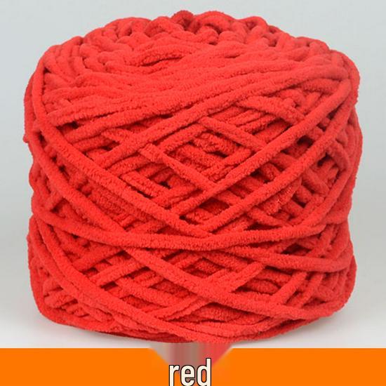 Plush Wool Yarn for Hand-Knitted Crochet Shoes & Slippers