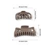 Korean Style Acrylic Solid Color Hair Clip Women's High-end Fashion Shark Clip Hair Accessories