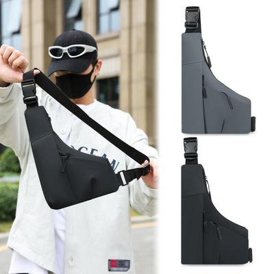 Trendige Diebstahlsichere Lässige Herren Brusttasche - Enganliegend & Tragbar, Ideal für Pendler im Freien