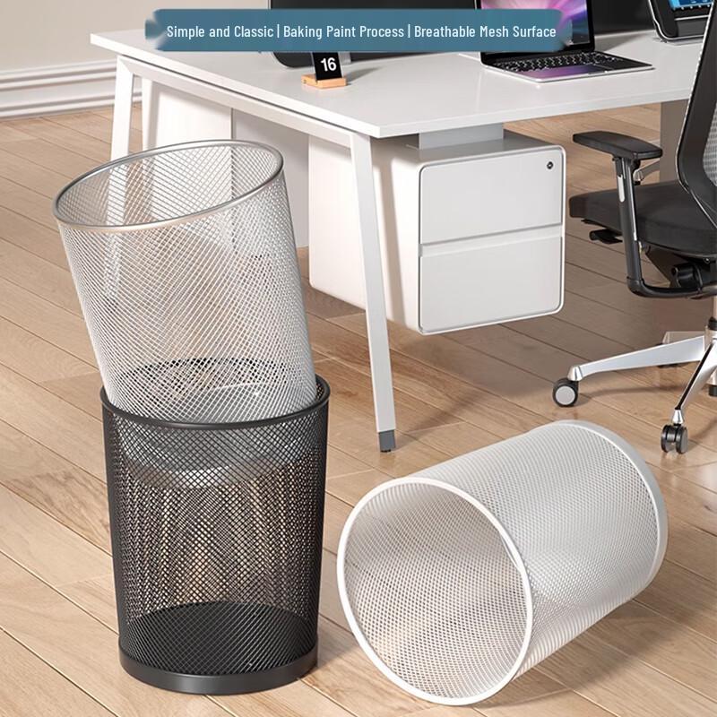 Office Iron Wire Mesh Waste Bin