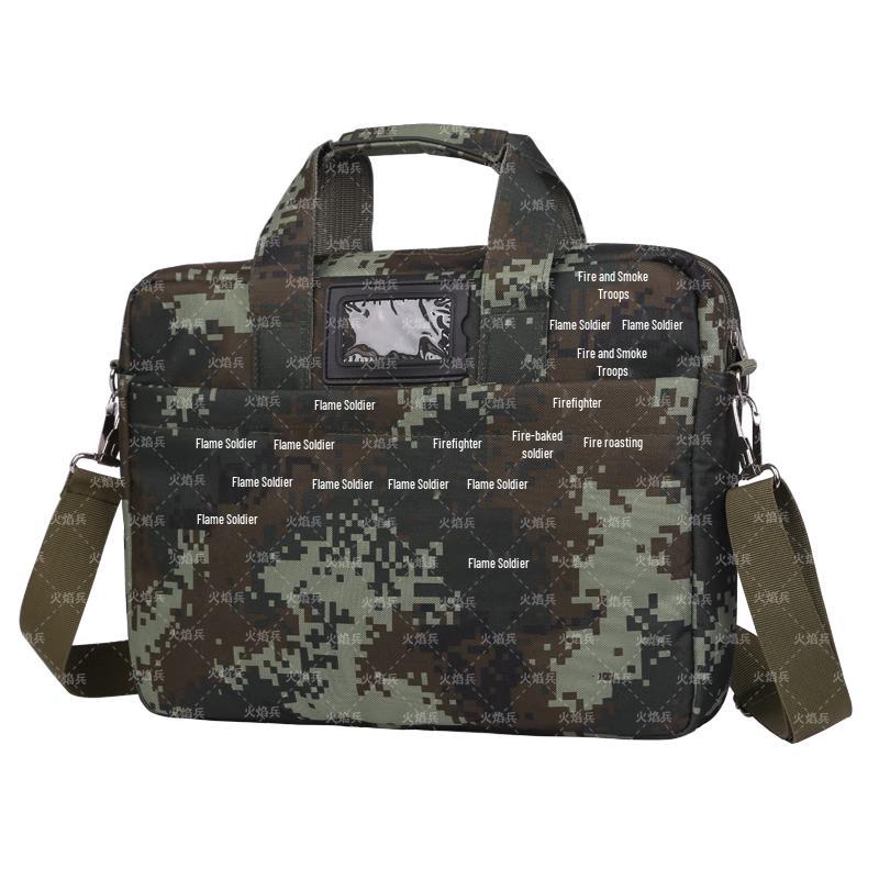 Fire Soldier Tactical Laptop & Briefcase Crossbody Bag