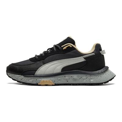 Wild Rider Winter - Black Ebony Unisex Sneakers 381902-01