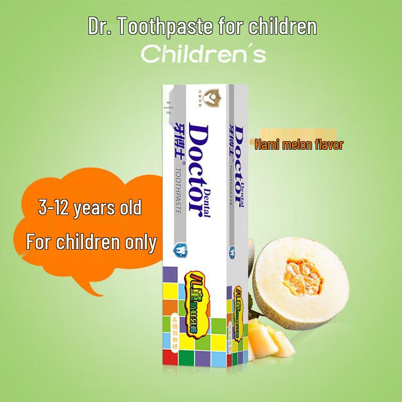 DR. Zahn Kinder Anti-Karies Zahnpasta - Cantaloupe (3-12 Jahre)