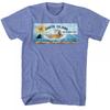 Les Dents de la Mer - Billboard 2 - Manches Courtes - Chiné - Adulte - T-Shirt
