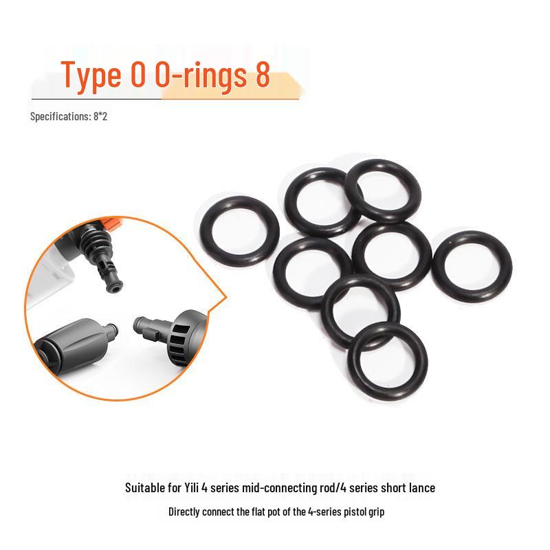 Accessori per lavatrici per auto Yili: Anello di tenuta, spazzola di carbone, valvola di troppo pieno, microinterruttore, valvola unidirezionale.