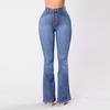 Womens Comfy Summer Elastic Waist Pockets Casual Bull-puncher