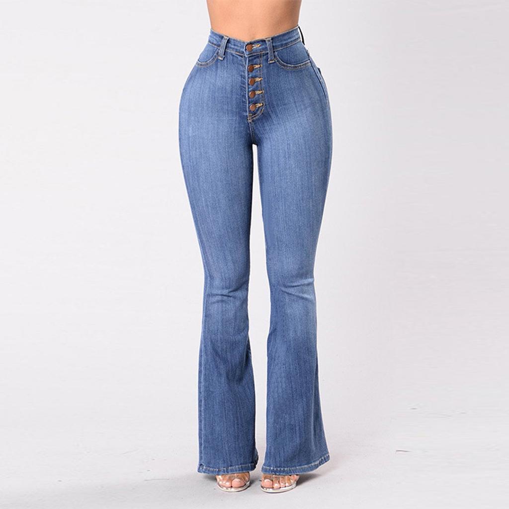Womens Comfy Summer Elastic Waist Pockets Casual Bull-puncher