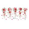 2026 Valentine's Day Red Roses Sticker Window Decor Stickers PVC Happy Valentine's Day Wall Stickers Wedding
