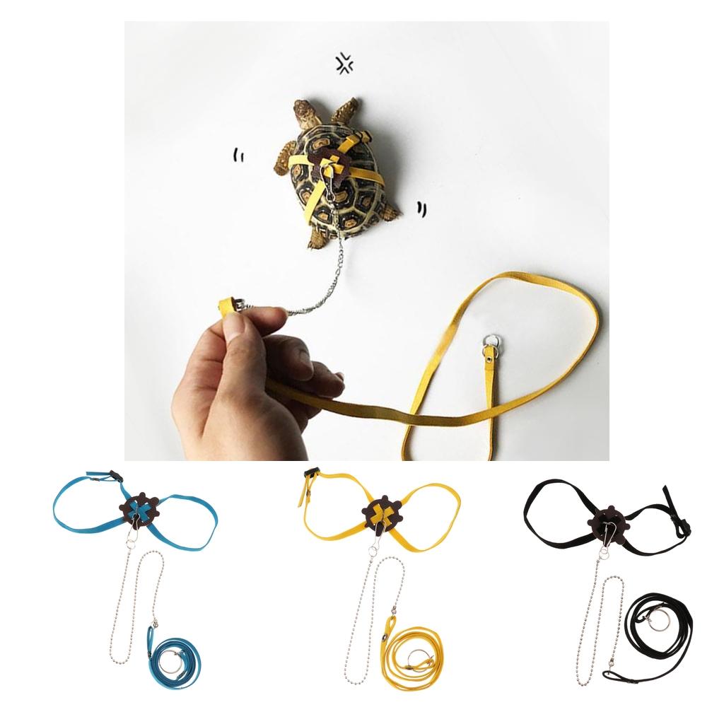Adjustable Pet Turtle Harness Leash for Small Pet Animal Outdoor
