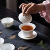Haorhua White Porcelain Tea Set