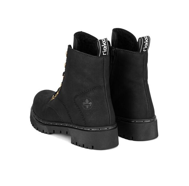 Rieker Y2422-00 Black Ankle Boots