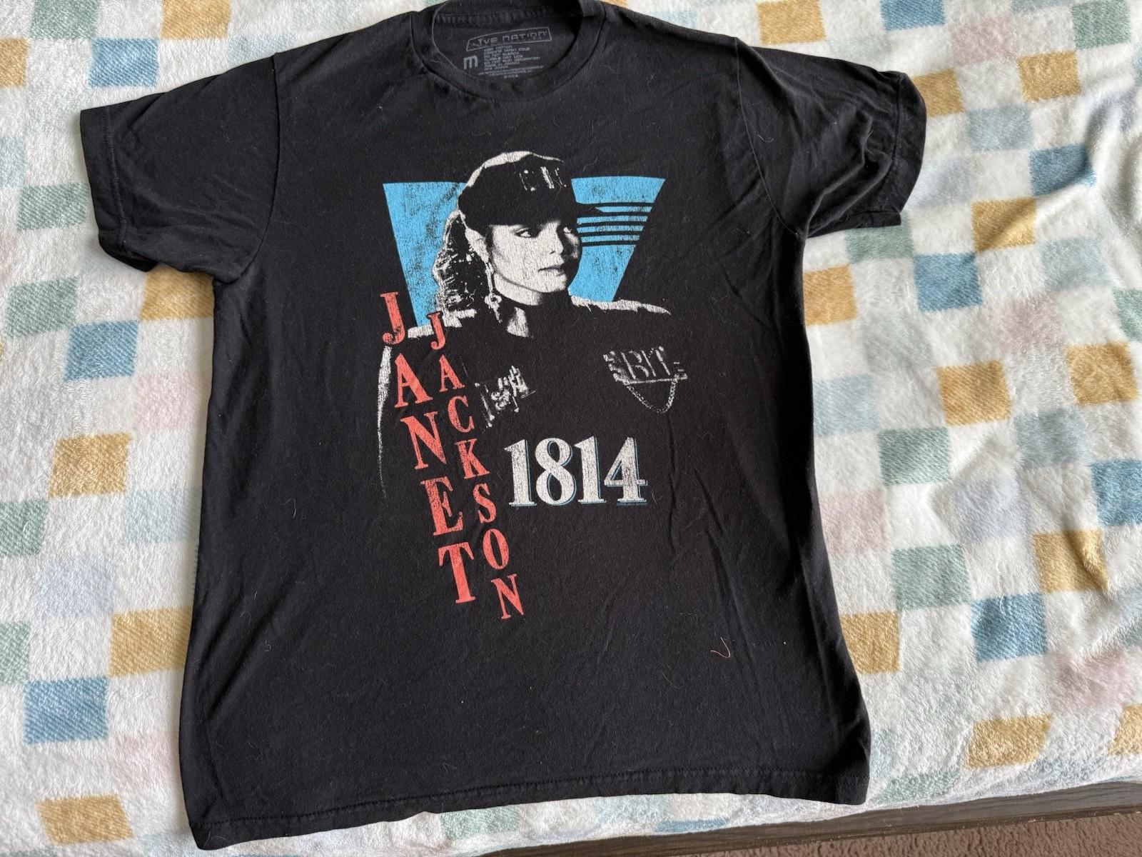 Janet Jackson Rhythm Nation 1814 Tee T-Shirt Medium S