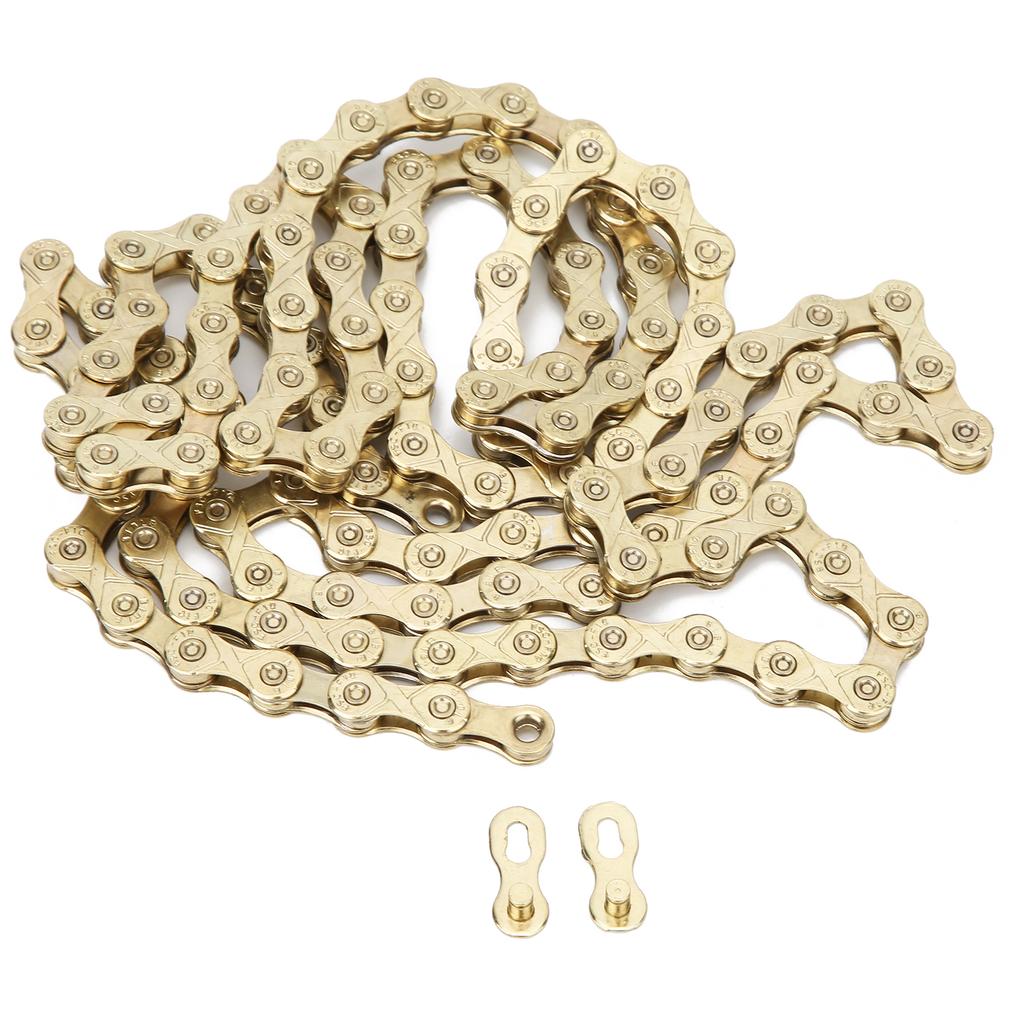 F10 Mountain Road Folding Bike Chain Steel 10 Speed Adjustable Cycle Bicycle Accessories