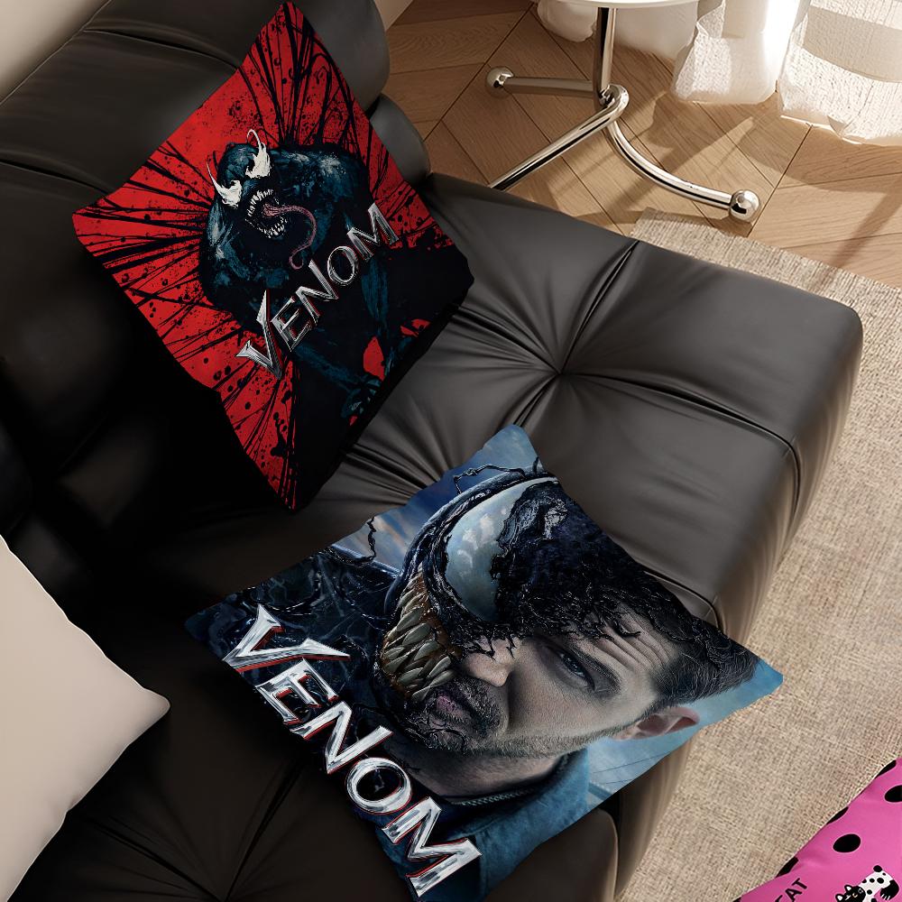 Superhero Movie V-Venom Personalized Pillow Cover Kids Bedroom Wild Party Decor Pillowcase Kid Birthday Shower Gift