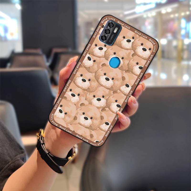 Waterproof Cute Phone Case For ZTE Blade A7S 2020/Optus X Pro/P650 Pro Soft Case Anti-dust Anti-knock Durable Cover TPU