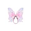 Glowing LED Back Accessory for Women Girls Cosplay Halloween Party Costume