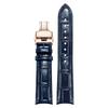 Cinturino curvo in pelle di vacchetta BRETA per Rossini GP VC Bregue-t Ulysse Nardin accessori cinturino per orologio blu19MM20MM21MM22MM