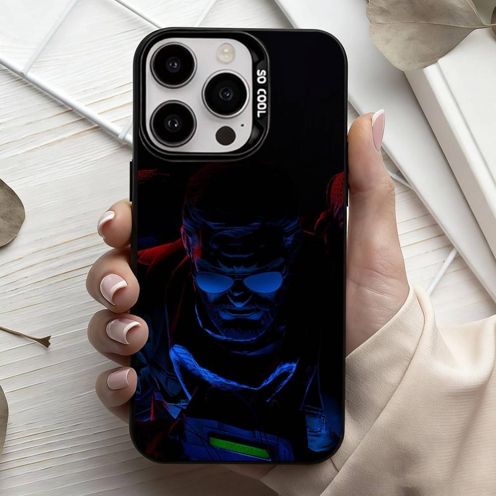 G-Game CS2 C-Counter S-S-Strikes   Phone Case For iPhone17,16,15,14,13,12,11 Plus,Pro Max Black Candy Silver Plated Cover iPhone14ProMax