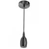 Suspension câble (1m) Weber perle noir E27 IP20 max 60W