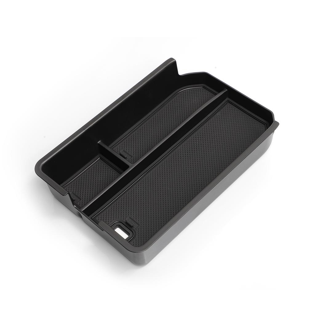 for Toyota Land Cruiser Prado 2024 J250 Center Console Armrest Storage Box Tray Organizer Accessories Tidying Black