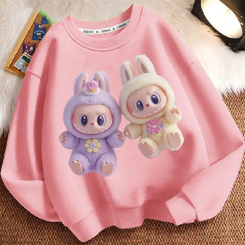 Cute Children's Sweatshirts for Spring and Autumn, Long-sleeved Loose Sweatshirts for Boys and Girls