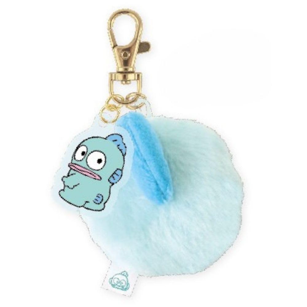 

Tees Factory Sanrio Characters Acrylic Tail Charm Hangyodon H80 x W60 x D50mm or H47 x W47 x D3mm or less Tail Approx. less, Acrylic Approx.