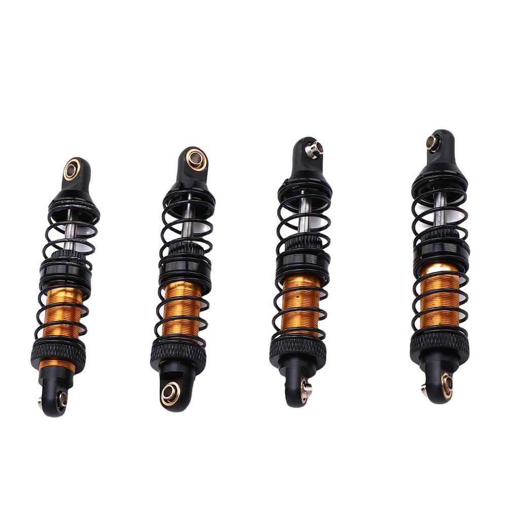 4PCS 70mm RC Set Double Stage Spring Alloy RC Shock Damper Absorber for 1/10 RC Cars