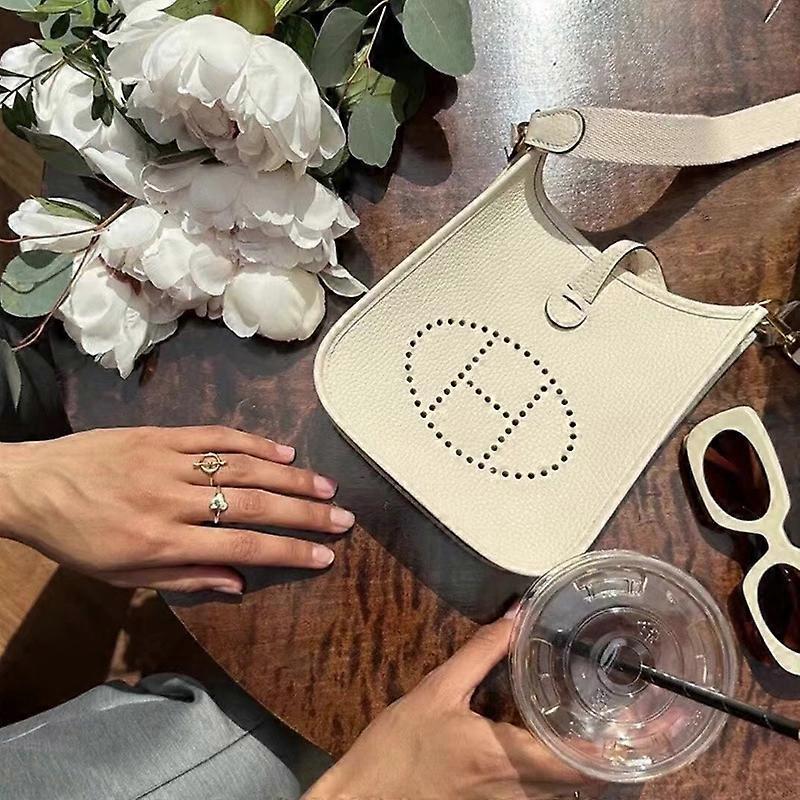 Fashion Ladies Solid Color Simple Small Square Bag Texture Single Shoulder Crossbody Pu Letter Street Bag