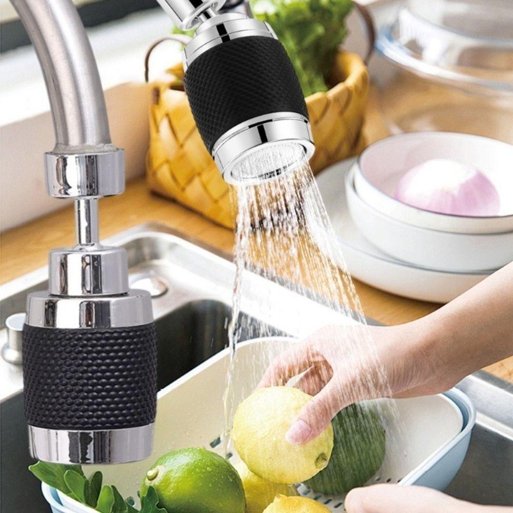 360 Degree Swivel Faucet 3 Mode Adjustable Kitchen Faucet Spout Kitchen Filter Faucet  Universal