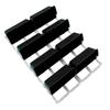 Vertical Wall Planter PP ABS Wall Mounted Hanging Raised Flower Beds for Balcony Patio Fence Porch