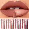 12 Kolorów Matowa Kredka do Ust Szminka Długotrwała Wodoodporna Kredka do Ust do Makijażu