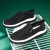 Fashion High Quality Men Outdoor Walking Sneakers Fashion Breathable Flat Designer Shoes Comfy Antiskid  Loafers 25New Canvas Lazy Shoes