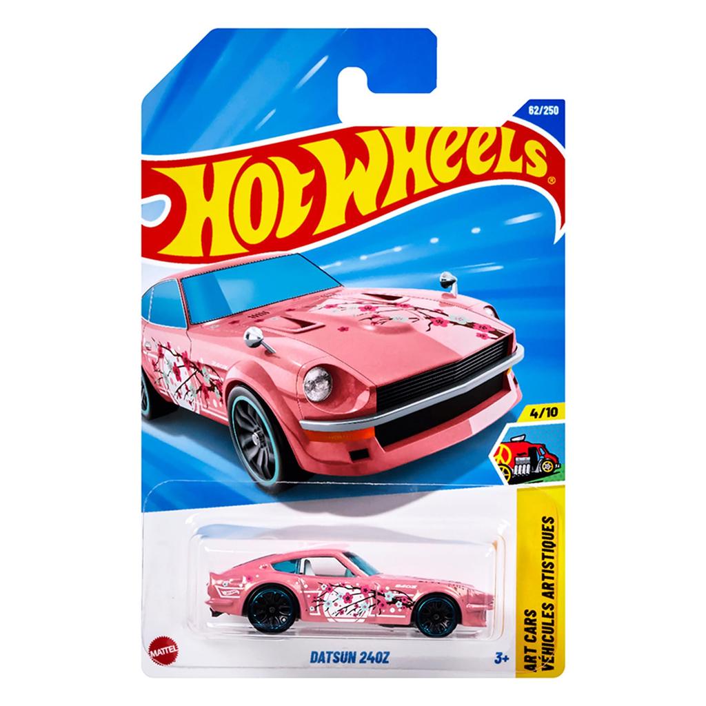 Hot Wheels Nissan Fairlady Z 240Z Toy Mini Car JFN33 Pink for Ages 3 and Up