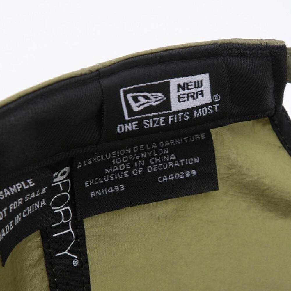 New Era Ny Yankees Nylon Metal Unstructured Baseball Cap Khaki