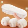 1 Pair Thick Winter Shoe Insoles Fleece Lined Anti-slip Shoe Insert Warm Cold Weather Shoe Liner Sweat-wicking Breathable Foot Cushion