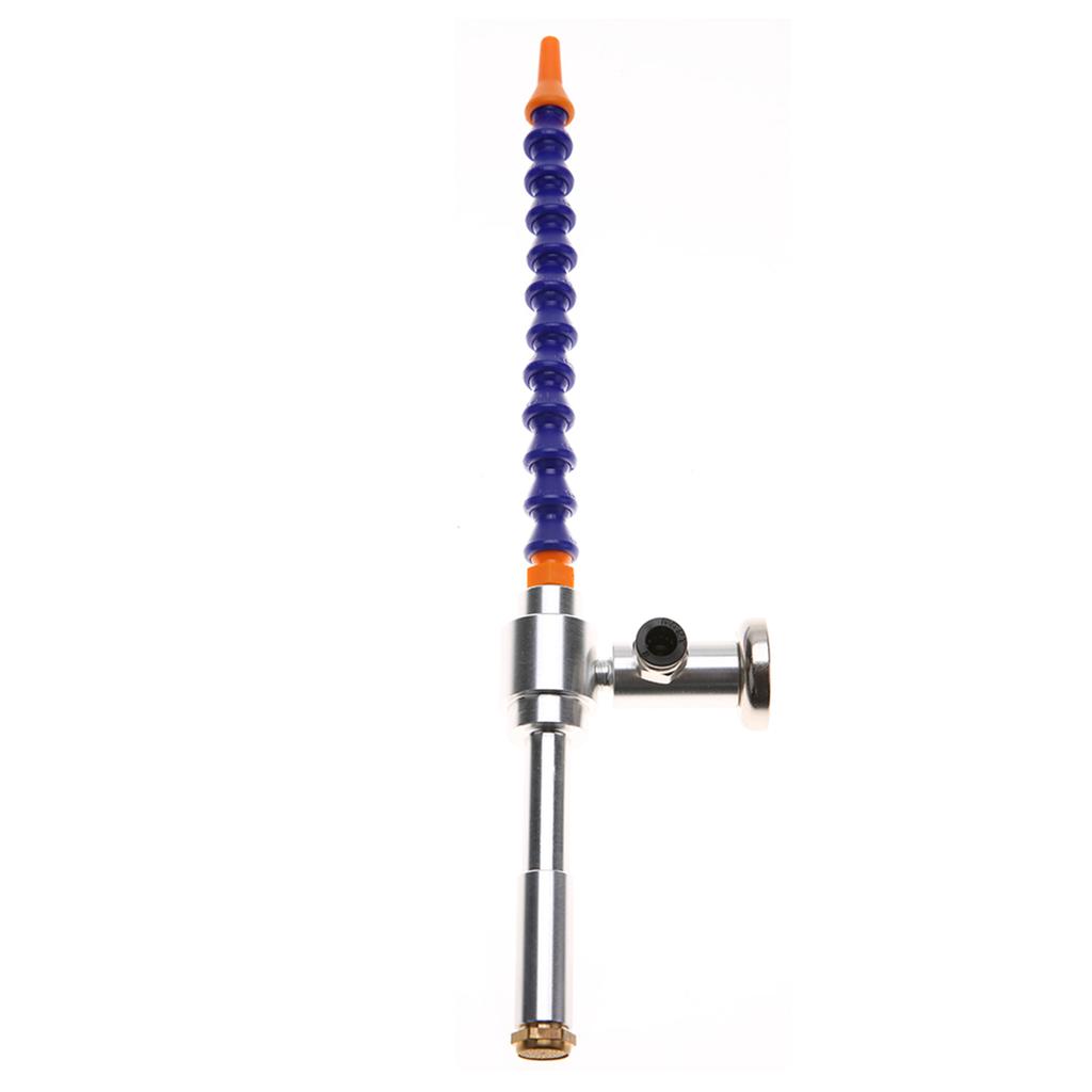 130MM Vortex Cold Air Gun Dry Cooling Airflow Machine With Flexible Tube(08 + Magnet Base)